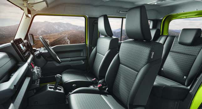 Image for article titled The Suzuki Jimny 5-Door Is the Smallest, Big SUV Around
