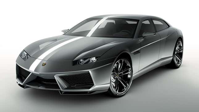 Lamborghini's First EV Will Be a Coupe With Room for Four
