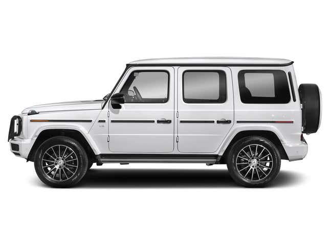 Mercedes-Benz G-Class / G 550 4MATIC SUV 2023. Profile, Facing to the Left