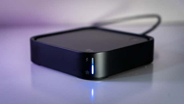 A photo of the SmartThings Station