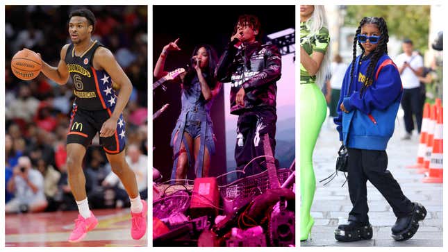 Image for article titled Are Black Superstars Raising "Super Kids" or "Nepo Stars?"