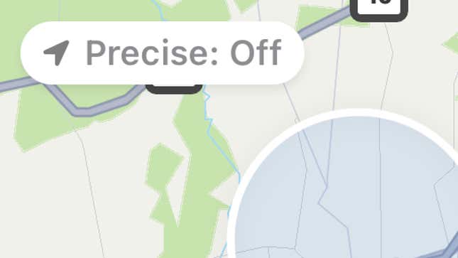 Precise Location Example