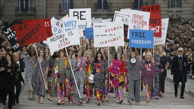 Chanel spring 2015 fashion week