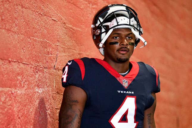 Deshaun Watson is not likely to be the Texans’ quarterback of the future.