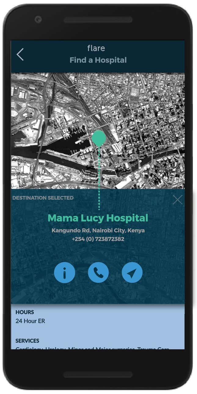 Image for article titled A startup in Kenya is launching “Uber for ambulances”