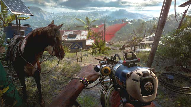 Imagen para el artículo titulado Far Cry 6 es un muy buen juego y al mismo tiempo una película llena de clichés