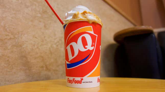 dq blizzard on table