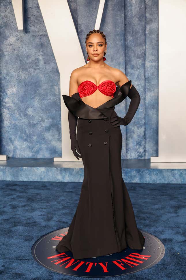 2023 Oscars Afterparties: Tessa Thompson attends the 2023 Vanity Fair Oscar Party