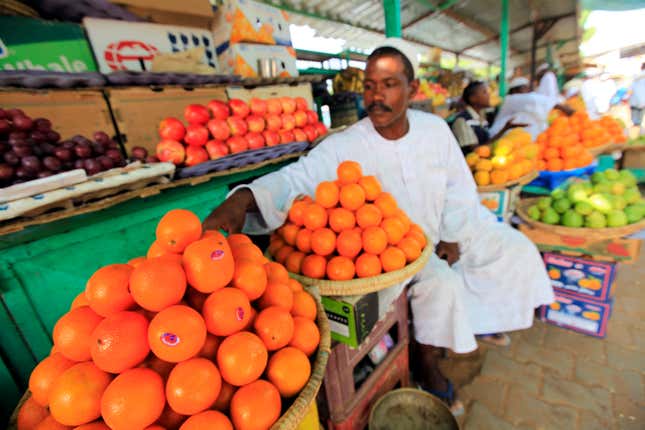 Development threatens traders in Khartoum.