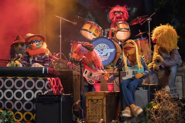 Image for article titled The Muppets Mayhem Creators on Blending Heart, Humor, and Rock &#39;n&#39; Roll
