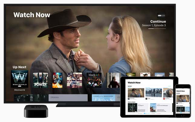 Apple TV TV.