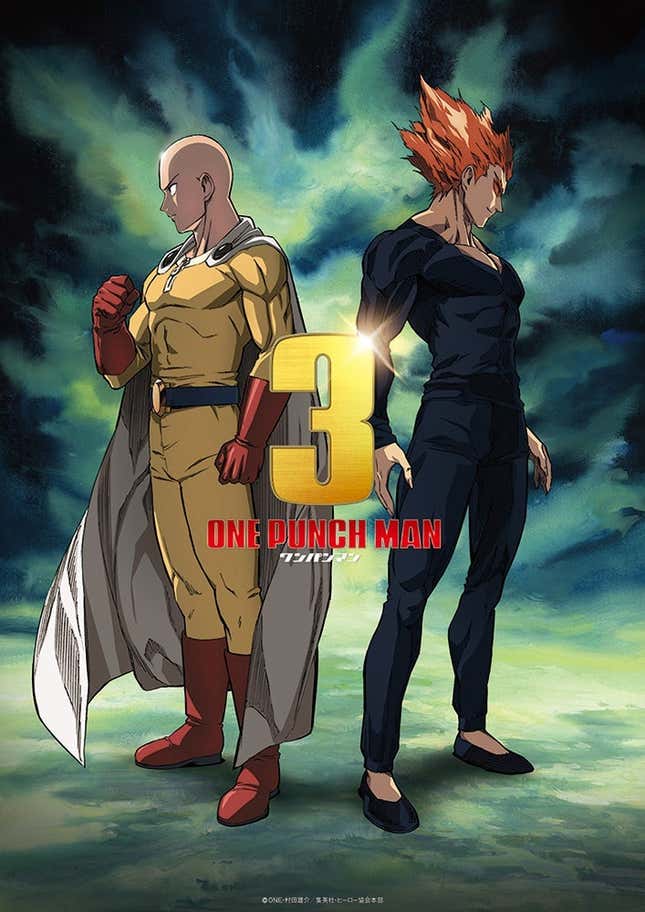 Imagen para el artículo titulado Vuelve el anime de One-Punch Man tras años de silencio