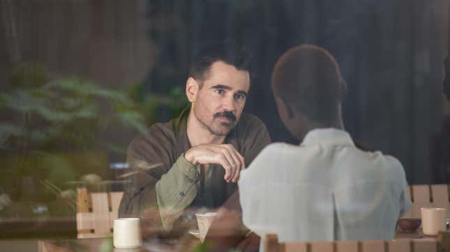 Colin Farrell and Jodie Turner-Smith in After Yang