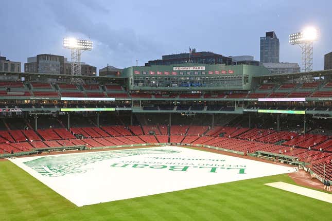Sep 13, 2023; Boston, Massachusetts, USA; A general view of Fenway Park before a game between the New York Yankees and the Boston Red Sox.