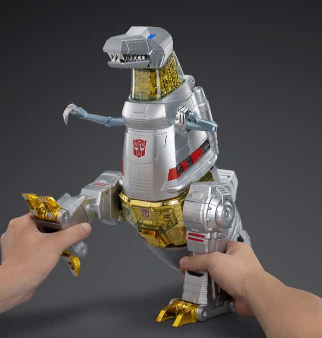 El nuevo juguete de Grimlock que se transforma