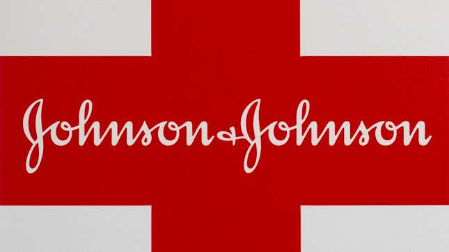 FILE - A Johnson &amp; Johnson logo on the exterior of a first aid kit in Walpole, Mass., Feb. 24, 2021. South Africa-Johnson &amp; Johnson-Investigation. U.S.-based pharmaceuticals company Johnson &amp; Johnson is being investigated in South Africa for allegedly charging “excessive” prices for a key tuberculosis drug. The government-appointed commission that regulates business practices in the country announced the investigation on Friday, Sept. 15, 2023. (AP Photo/Steven Senne, File)