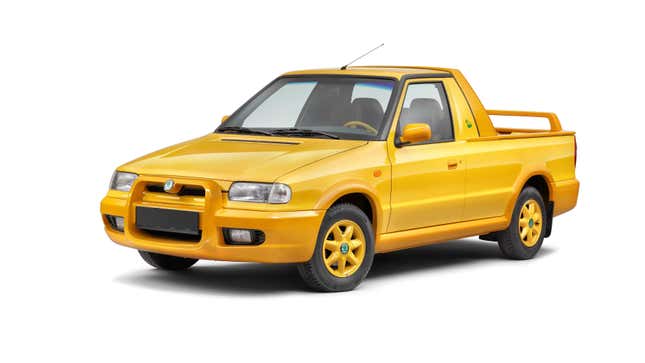 Image for article titled The 1995 Škoda Felicia Fun Is One Of The Best Trucks Ever Made