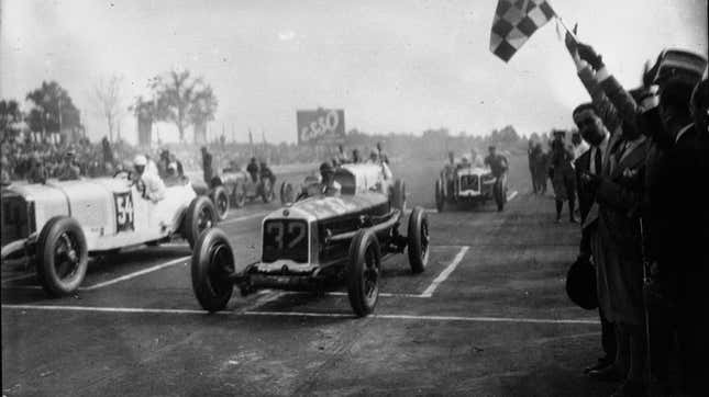 The Start of the 1930 Gran Premio di Monza