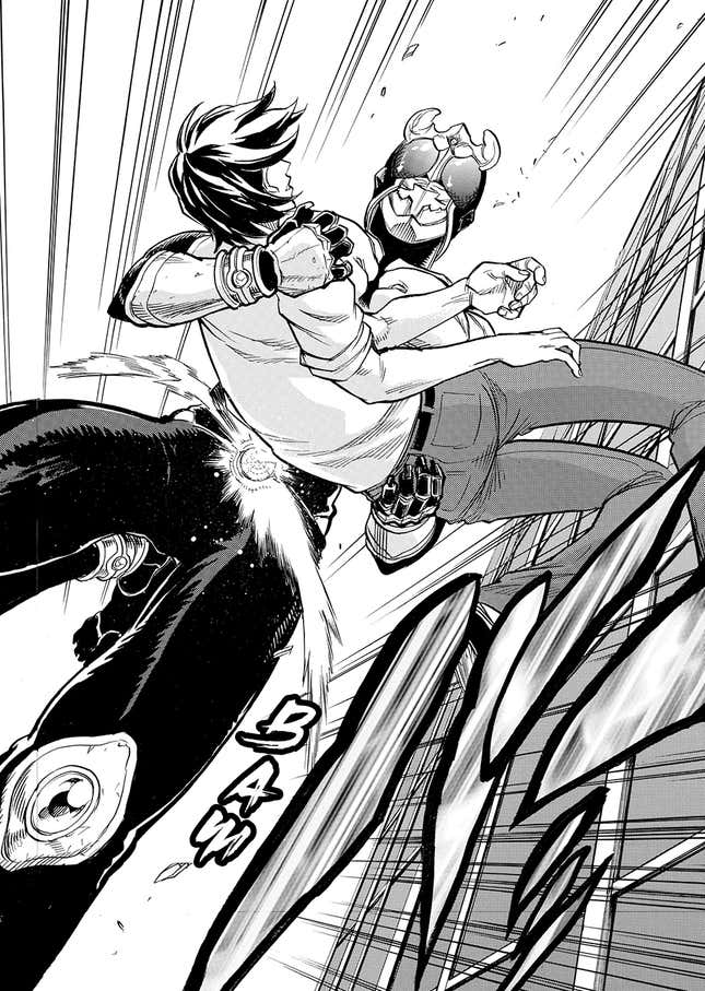 Image for article titled Revisit a Classic Japanese Superhero in This Look Inside Kamen Rider Kuuga&#39;s Manga