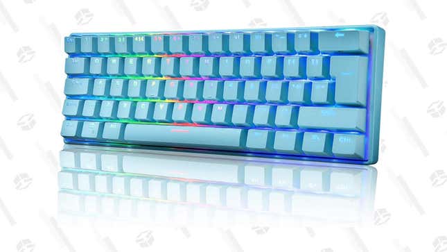 60% Mechanical Gaming Rainbow Keyboard | $41 | Amazon