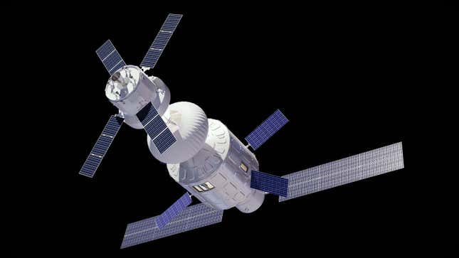 Imagen para el artículo titulado Airbus presenta Loop, una impresionante base modular para sustituir a la Estación Espacial Internacional