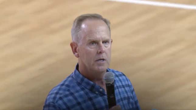 BYU Athletic Director Tom Holmoe shows the world how NOT to respond to your own fans yelling racial slurs.