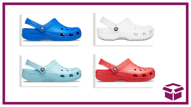 Crocs is running some stellar discounts for Memorial Day.