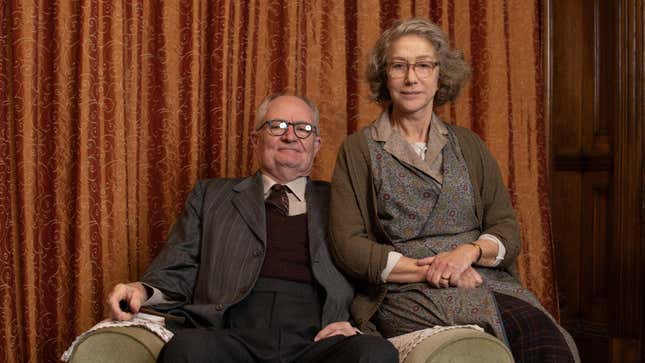 Jim Broadbent and Helen Mirren in Roger Michell’s The Duke