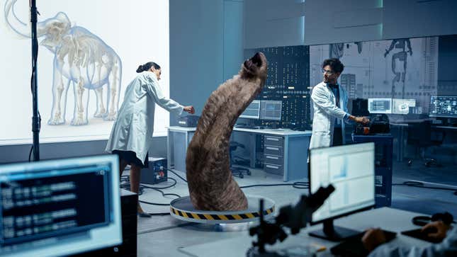 Image for article titled Geneticists Announce They Have Resurrected Woolly Mammoth’s Trunk Only