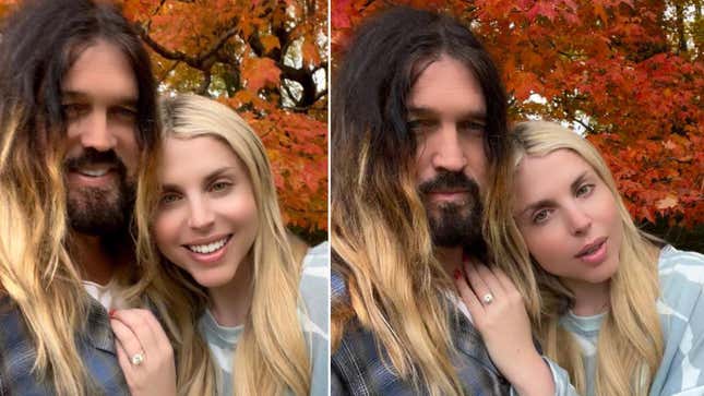Image for article titled Billy Ray Cyrus Is Engaged to a Woman Roughly Miley&#39;s Age