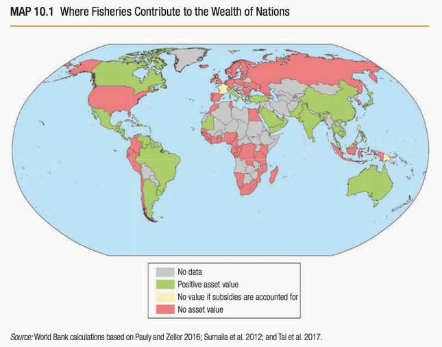 Image for article titled The way the world catches fish defies all economic logic