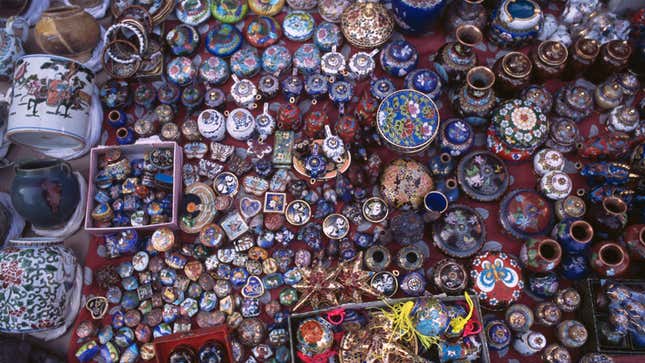Panjiayuan Antique Market is Beijing’s largest.