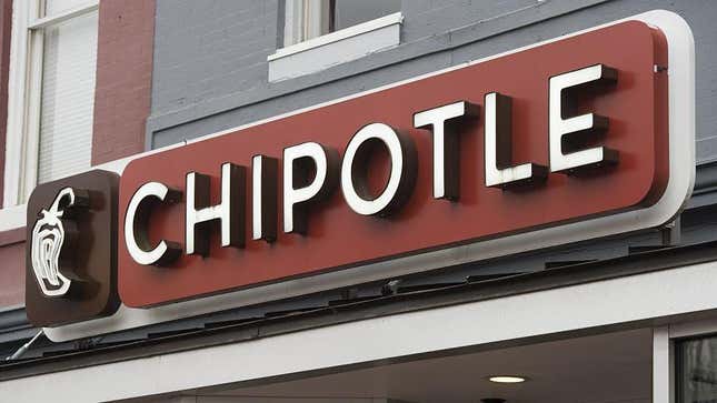 Exterior Chipotle sign