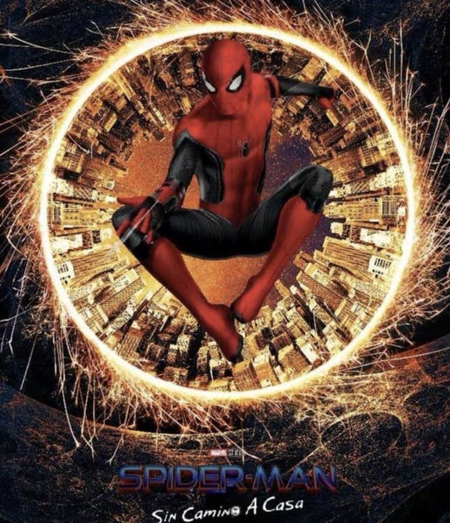 Image for article titled At Least 3 of Spider-Man: No Way Home&#39;s New Posters Aren&#39;t Entirely Design Nightmares