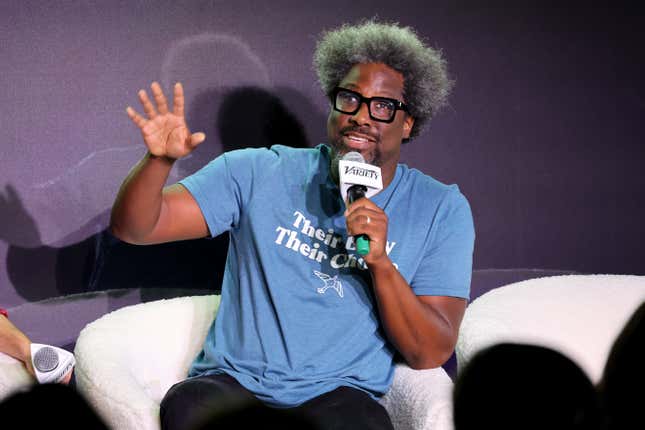 W. Kamau Bell speaks onstage during the Truth Seekers Summit hosted by Variety and Rolling Stone at Second Floor on August 25, 2022 in New York City.