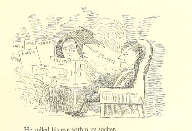 Image taken from page 65 of “Lays of Modern Oxford, by Adon,” from 1874.