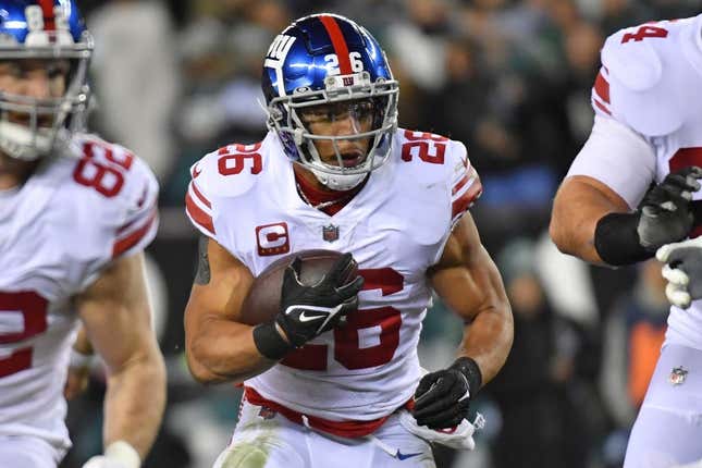 RB Saquon Barkley unsure deal gets done with Giants