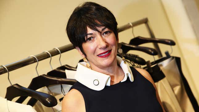 Image for article titled Ghislaine Maxwell Will Reportedly Use New $1 Million Divorce Settlement to Fund Her Appeal