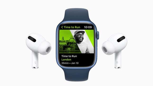 Image for article titled Apple Fitness+ Is Bringing Guided Audio Runs to Your Apple Watch