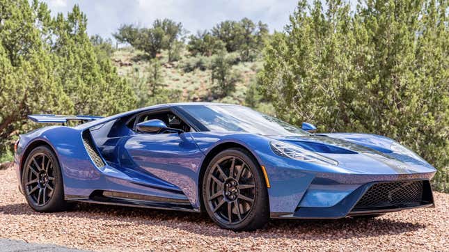 Image for article titled A Hero, Owner Lists 2017 Ford GT With 50,000 Miles on Bring a Trailer