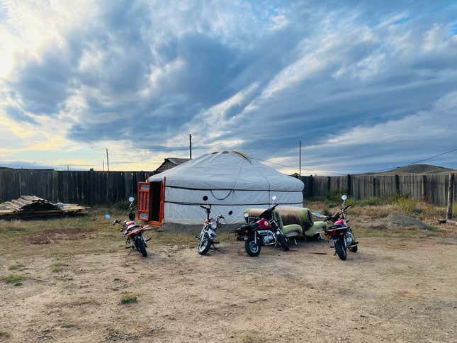 Image for article titled Riding a Monkey Bike Across Mongolia Is Amazing and Painful