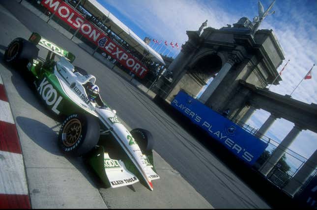 Dario Franchitti during the 1998 Molson Indy Toronto