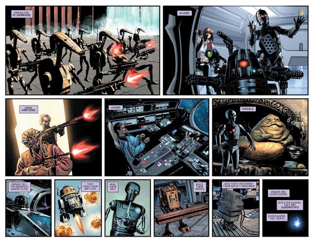 Image for article titled Zombie Droids Are the Least Interesting Thing About Star Wars Comics' New Zombie Droids Event