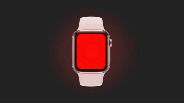 Imagen para el artículo titulado Para qué sirve la linterna de luz roja que viene con el Apple Watch