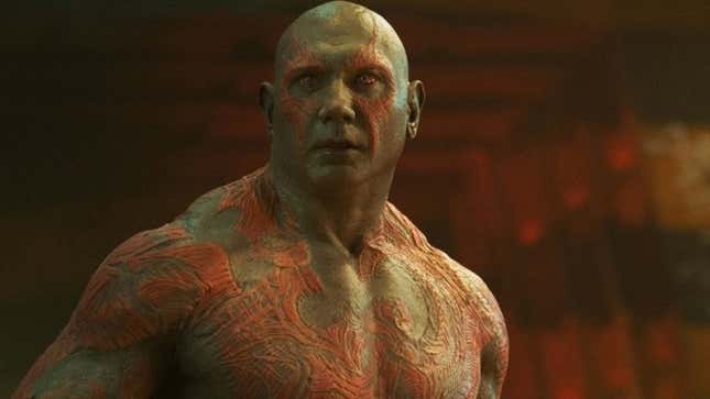 Imagen para el artículo titulado Dave Bautista dice que su etapa como Drax ha acabado pero quiere que Marvel siga explorando al personaje