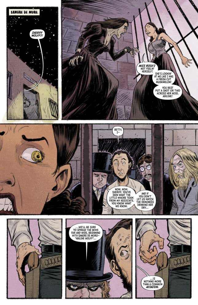 Image for article titled Sink Your Teeth Into a Tale of Western Horror With West of Sundown's Full First Issue
