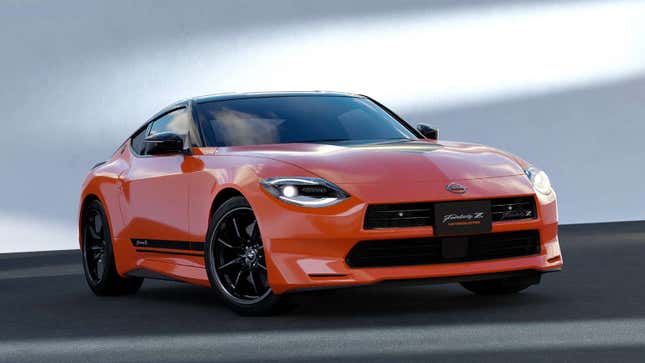 Official rendering of the Nissan Z Customized Edition from the 2023 Tokyo Auto Salon.