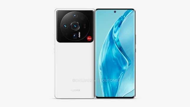 Imagen para el artículo titulado Nuevos renders detallados muestran el Xiaomi 12 Ultra y su descomunal cámara