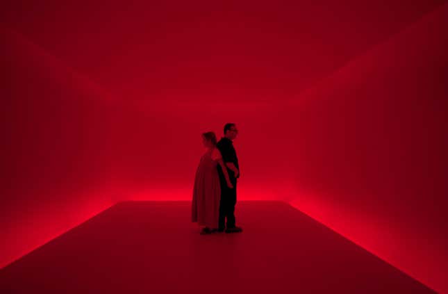 James Turrell’s “Big Red,” 2002.