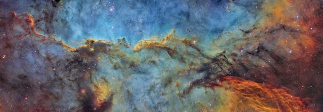 The NGC 6188 nebula.